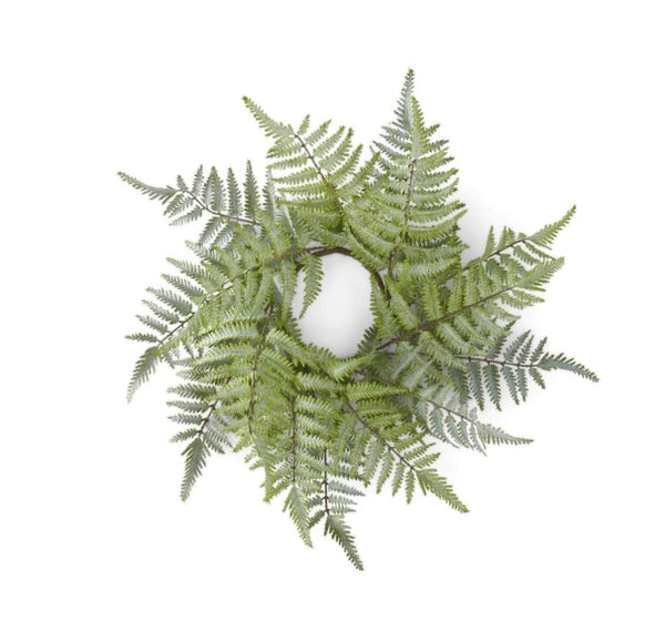 23' Real Touch Ostrich Fern Candle Ring
